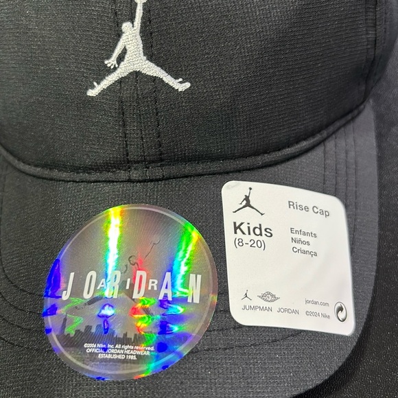 Jumpman Jordan Rise cap/hat,velcro back,embroidered logo,basketball, sport,sun - Picture 4 of 13